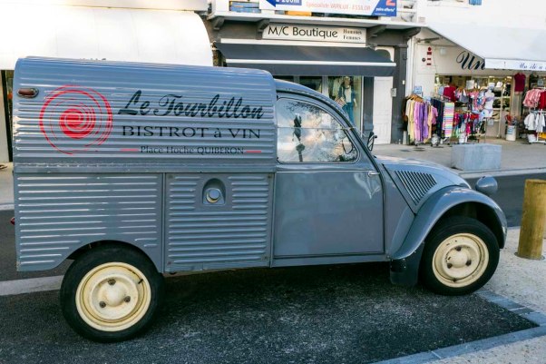 auch der Lieferwagen des Tourbillon hat Stil  © Michael Kneffel