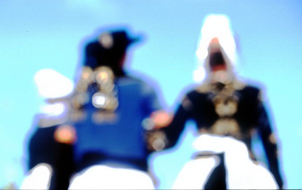 Tänzerinnen und Tänzer auf einem Fest in Beuzec-Cap-Sizun © Michael Kneffel