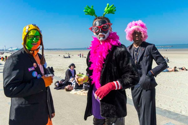 Karneval am Strand in Dünkirchen © Michael Kneffel