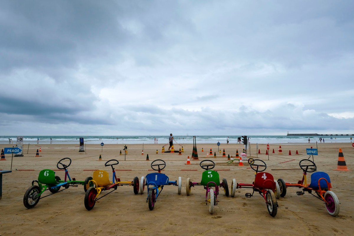 am Strand von Les Sables d´Olonne © Michael Kneffel