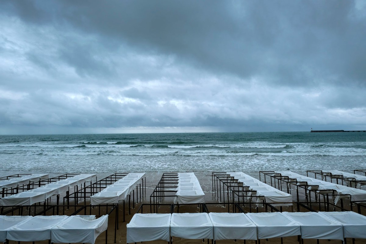 am Strand von Les Sables d´Olonne © Michael Kneffel