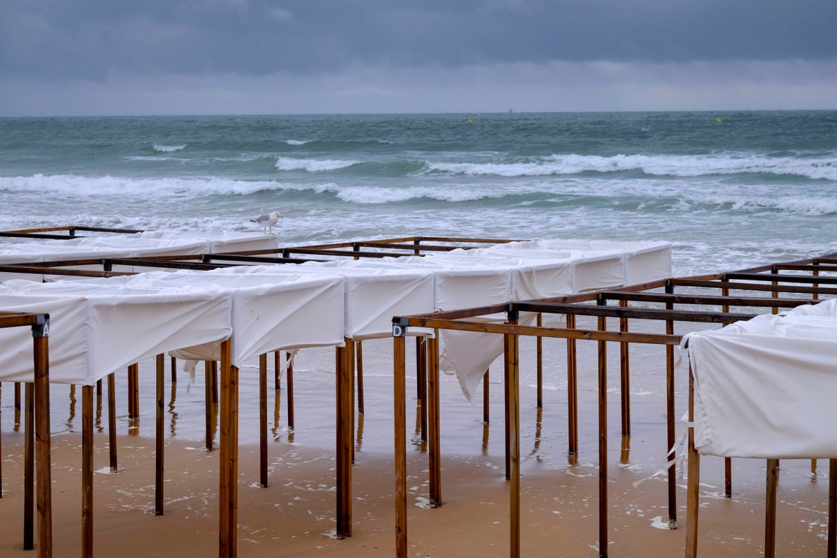 am Strand von Les Sables d´Olonne © Michael Kneffel
