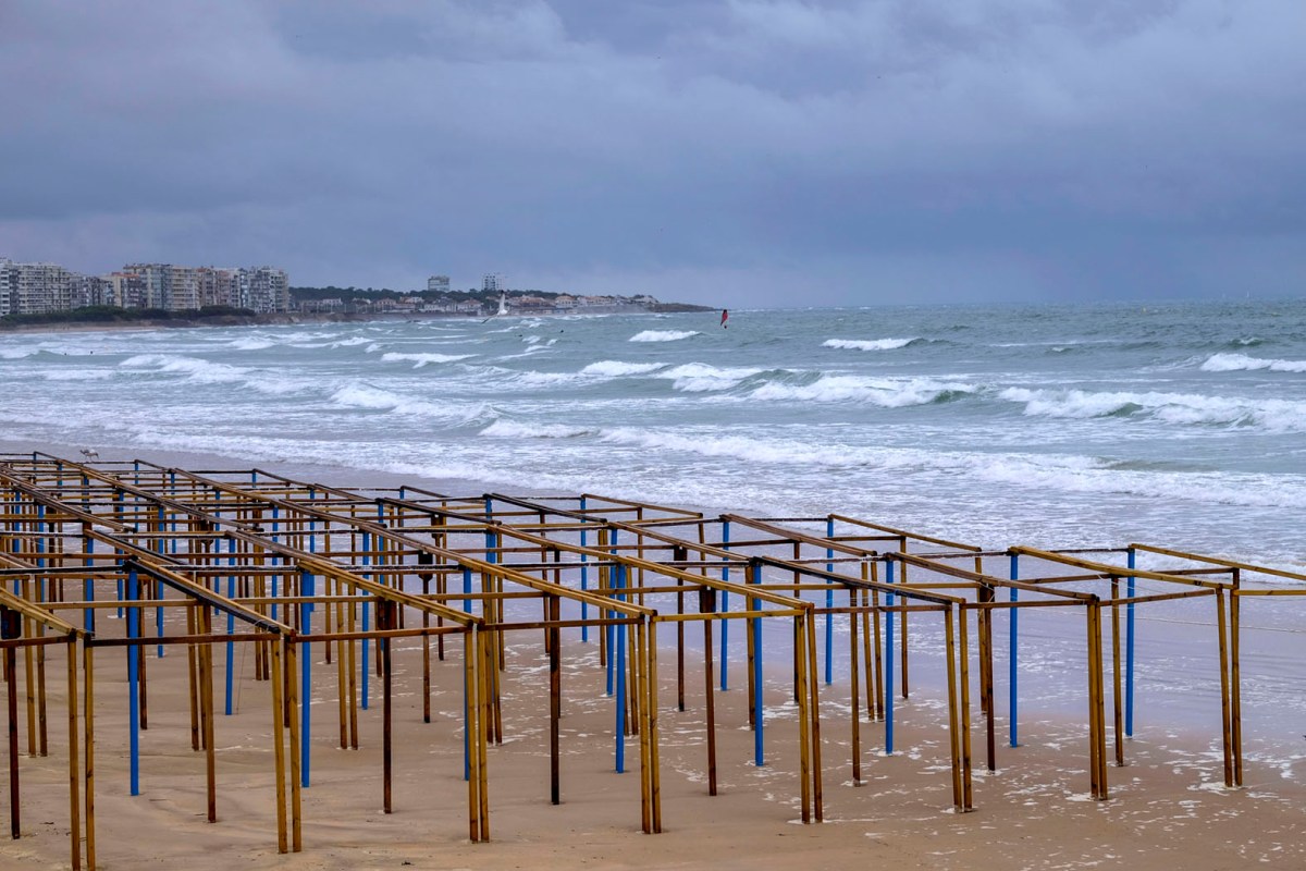 am Strand von Les Sables d´Olonne © Michael Kneffel