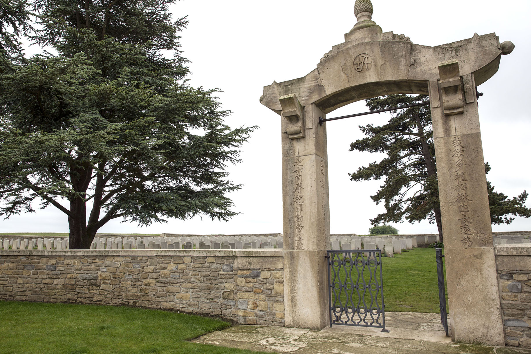 Chinesischer Friedhof in Noyelles-sur-Somme © Michael Kneffel