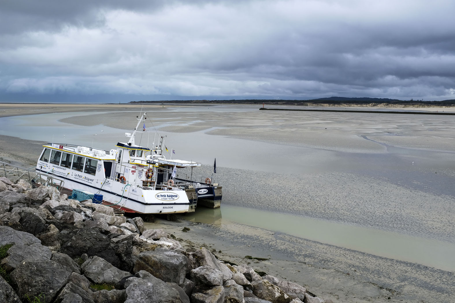 An der Canche bei Ebbe © Michael Kneffel