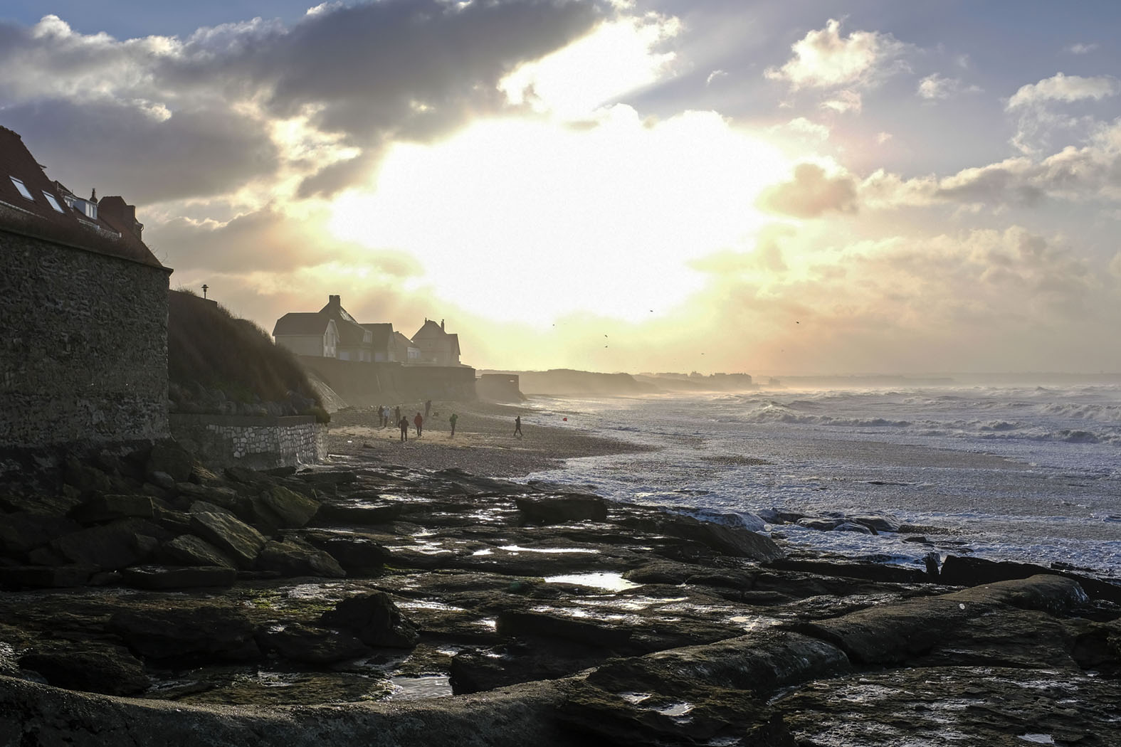 Stürmisches Wetter in Audresselles © Michael Kneffel